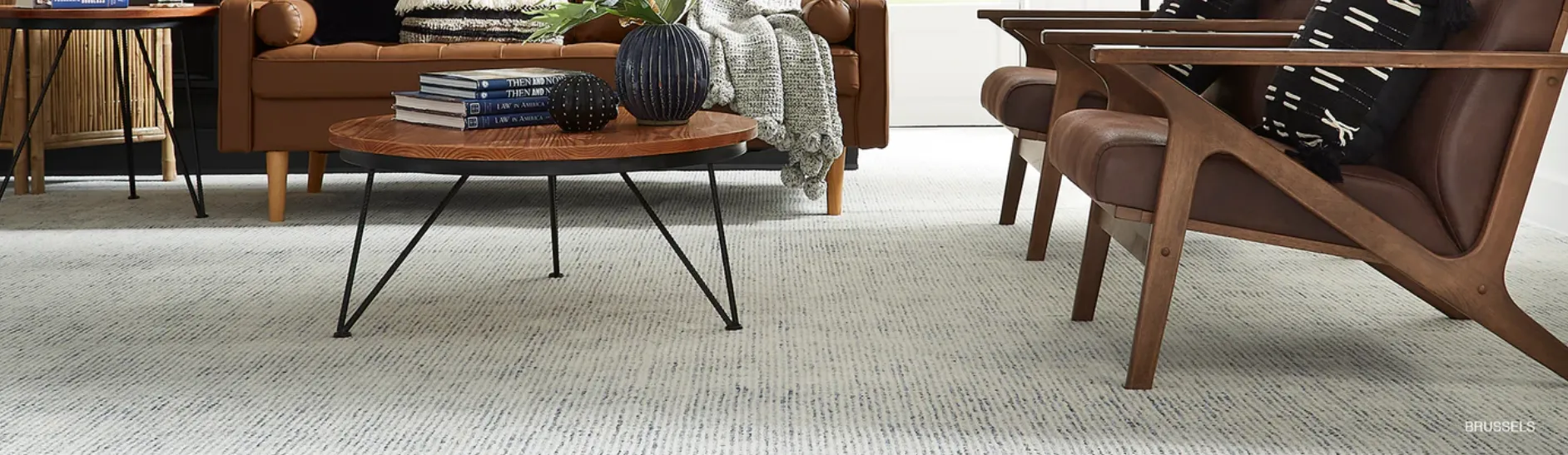 carpet flooring in living room