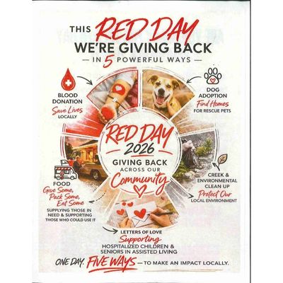 Red Day Flyer